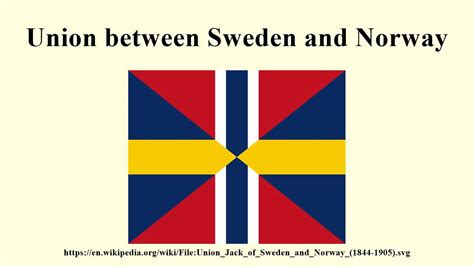 Union between Sweden and Norway .